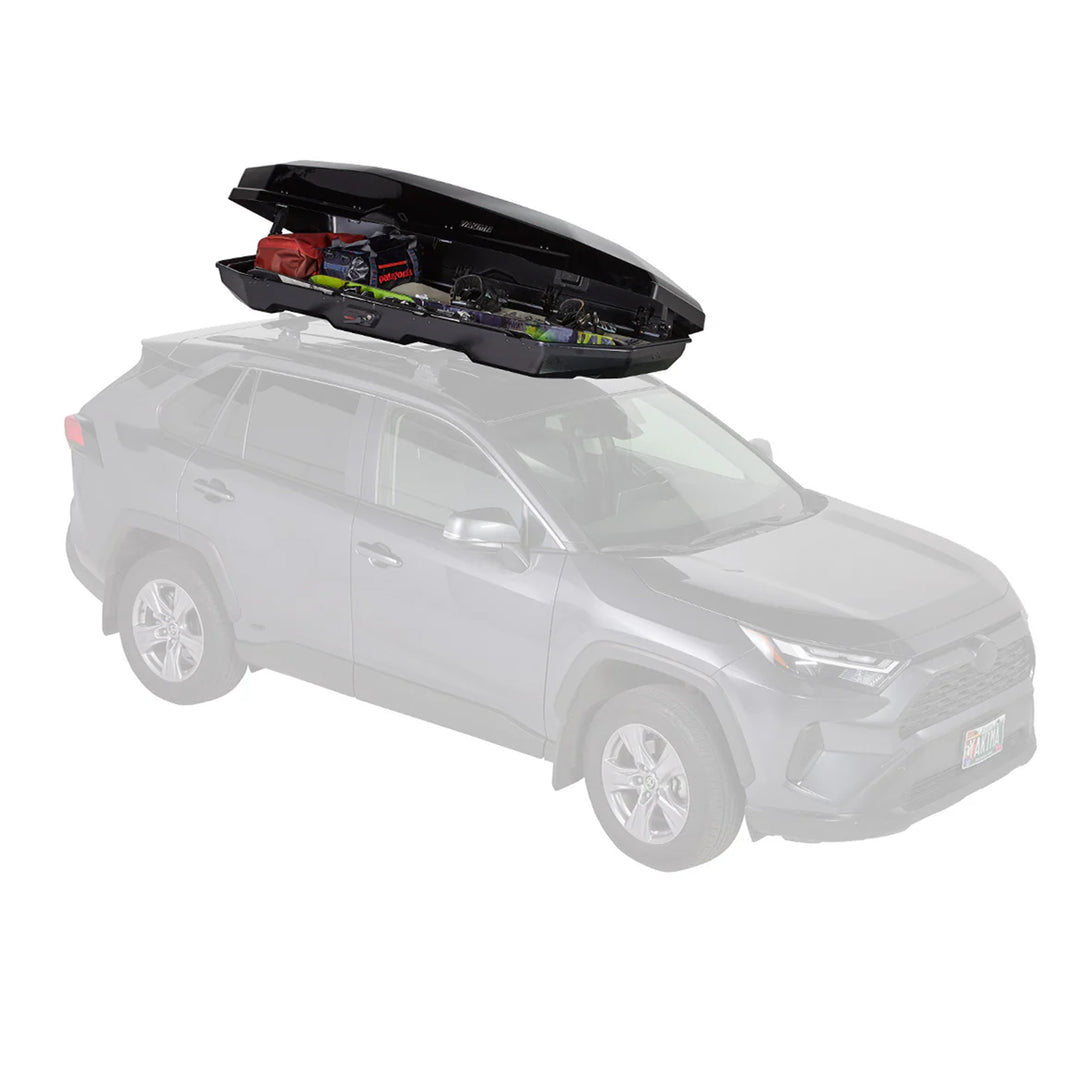 Yakima CBX XXL Roof Top Cargo Rugged Carrier Box Fits StreamLine Crossbar, Black