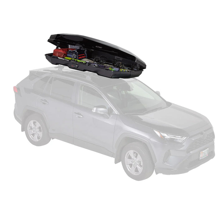 Yakima CBX XXL Roof Top Cargo Rugged Carrier Box Fits StreamLine Crossbar, Black