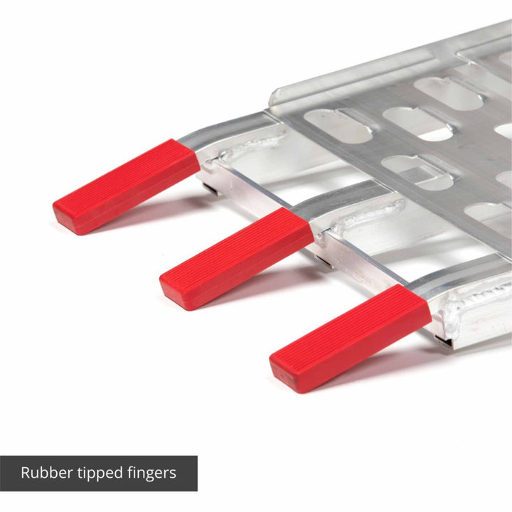 Titan Ramps 2 Pack 7.5’ Folding ATV Loading Ramps Arched Aluminum Design (Used)