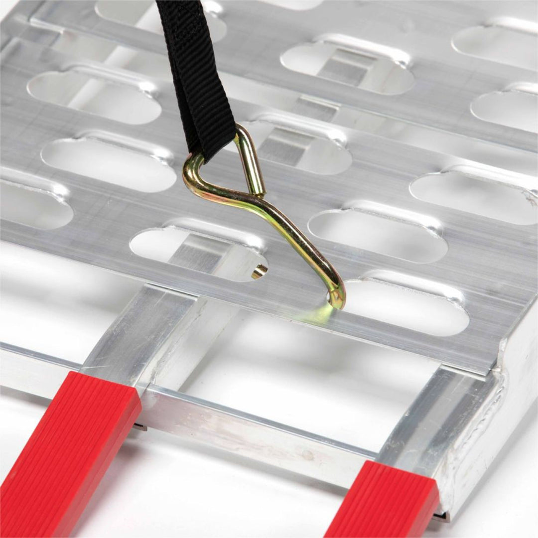 Titan Ramps 2PK 7.5’ Folding ATV Loading Ramps Arched Aluminum Design(Open Box)