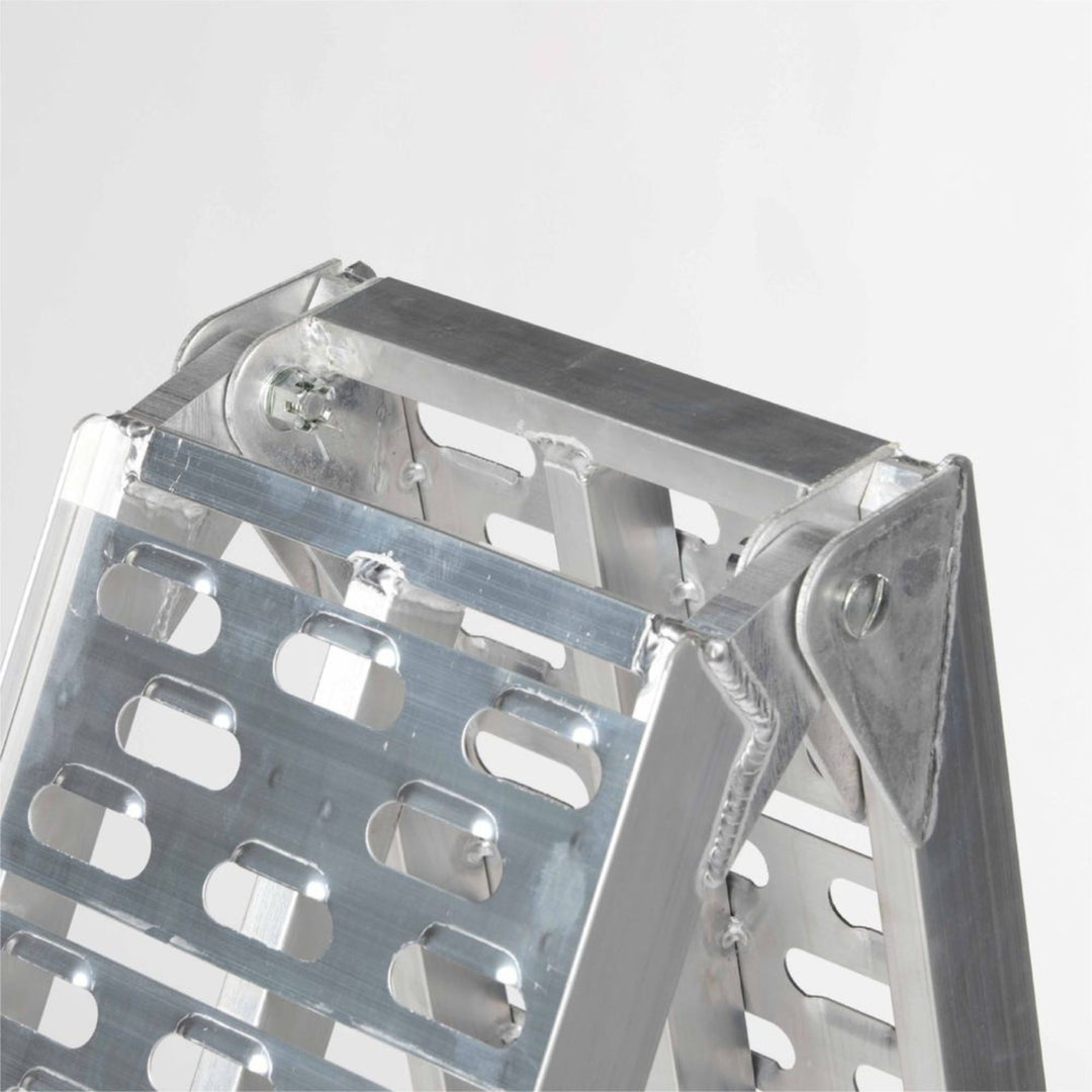 Titan Ramps 2 Pack 7.5’ Folding ATV Loading Ramps Arched Aluminum Design (Used)