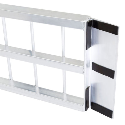 Black Widow 10’ Aluminum Folding Motorcycle Ramp, Arched 3pc Design (Open Box)