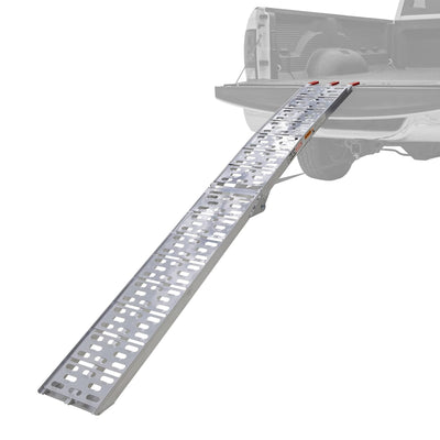 Black Widow Aluminum Folding Ramp Arched Plate, Single Runner (Open Box) - VMInnovations