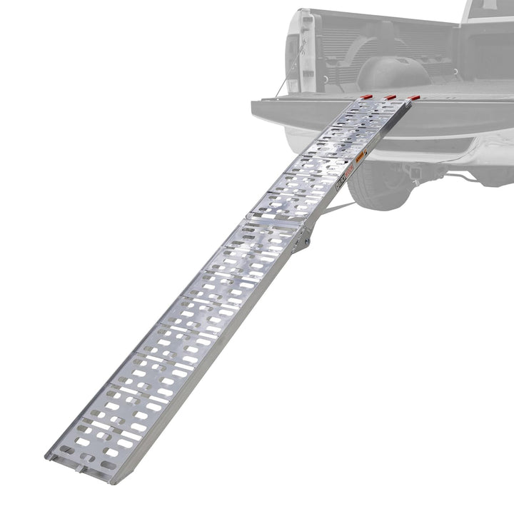 Black Widow Aluminum Folding Ramp Arched Plate, Single Runner (Open Box)