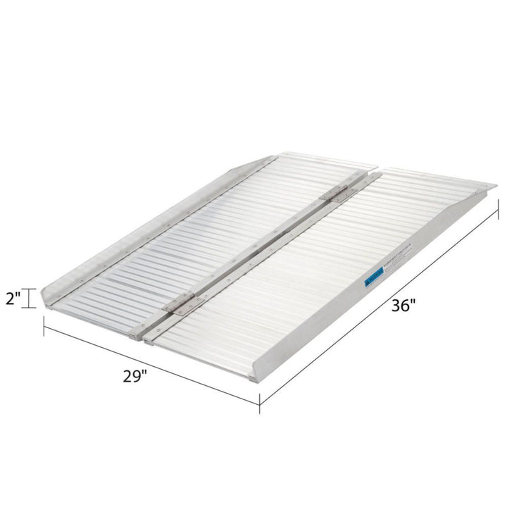 Silver Spring Mobility and Utility Ramp, 3 Foot Single Fold with 600 lb Capacity - VMInnovations