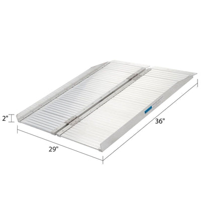 Silver Spring Mobility and Utility Ramp, 3 Foot Single Fold with 600 lb Capacity