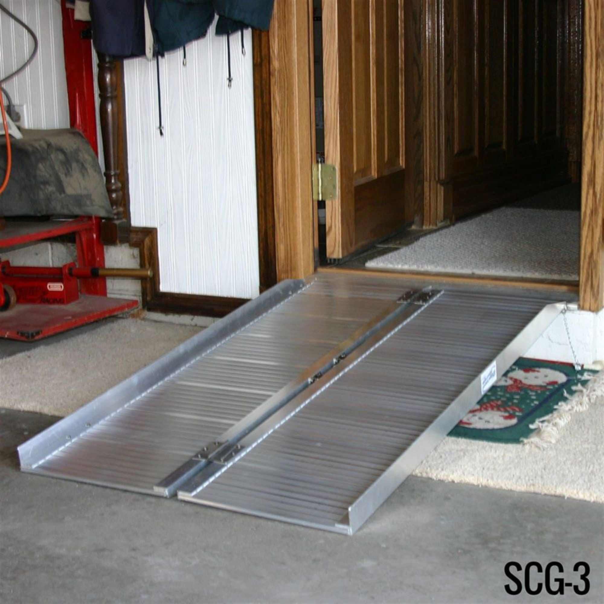 Silver Spring Mobility and Utility Ramp, 3 Foot Single Fold with 600 lb Capacity