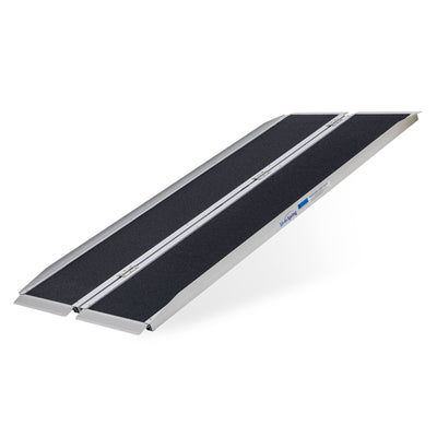 Silver Spring Mobility Ramp, 6 Foot Single Fold with Grit Surface (Open Box)