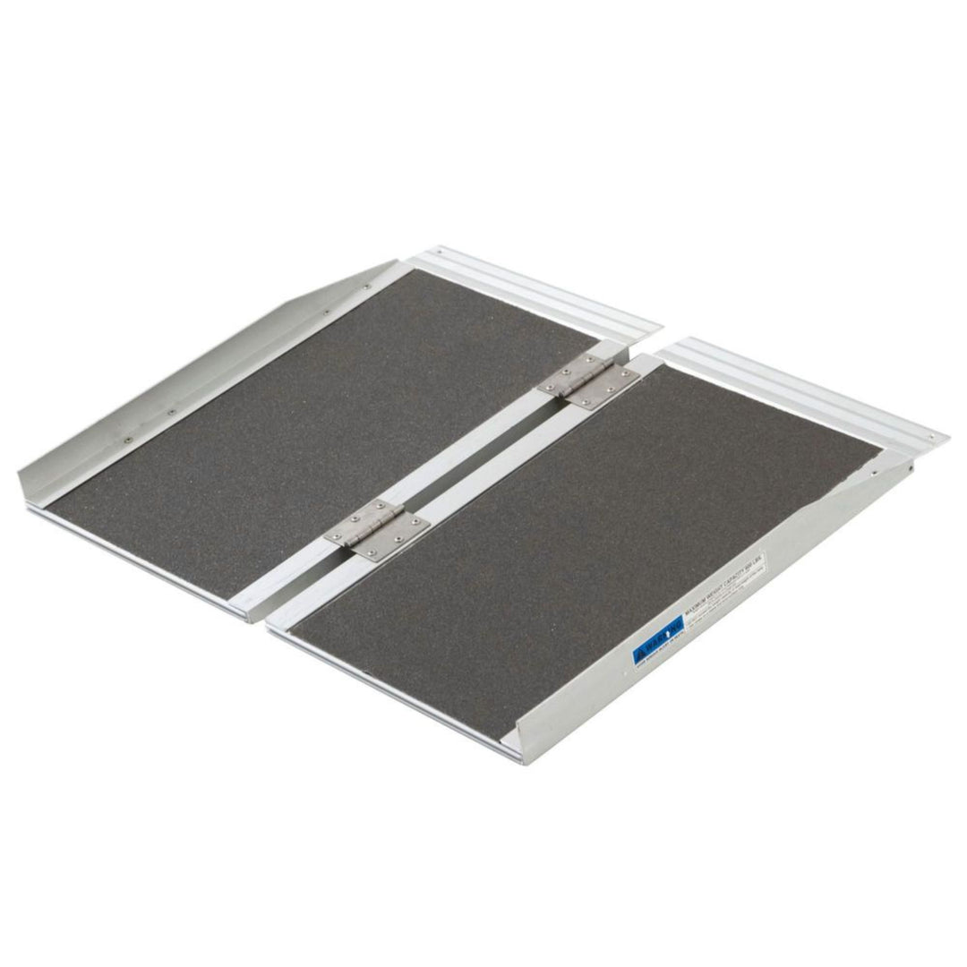 Silver Spring Mobility & Utility Ramp,2 Ft Single Fold w/ Grit Surface(Open Box)