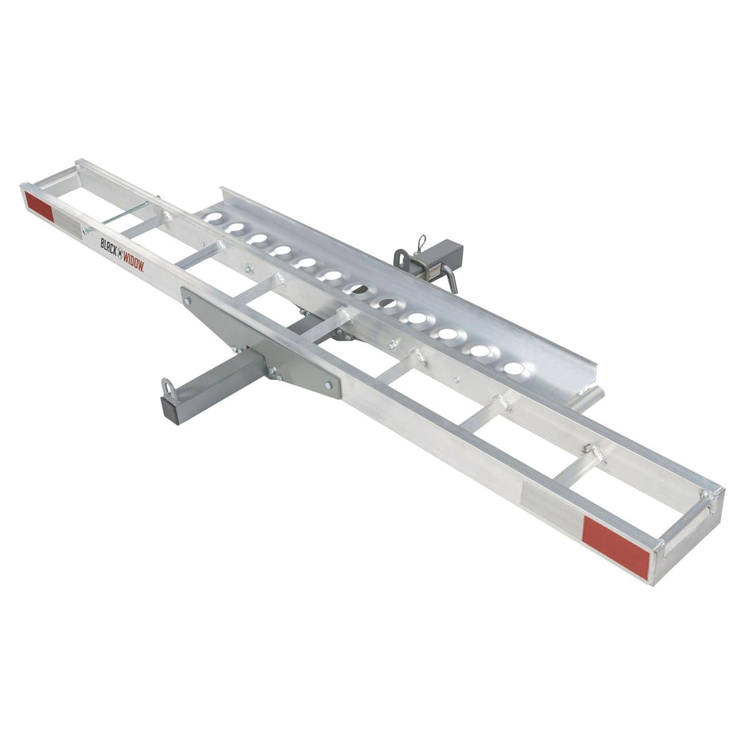 Black Widow Motorcycle Bike Carrier w/Ramp for 2" Hitch, 400lb Cap (Open Box) - VMInnovations
