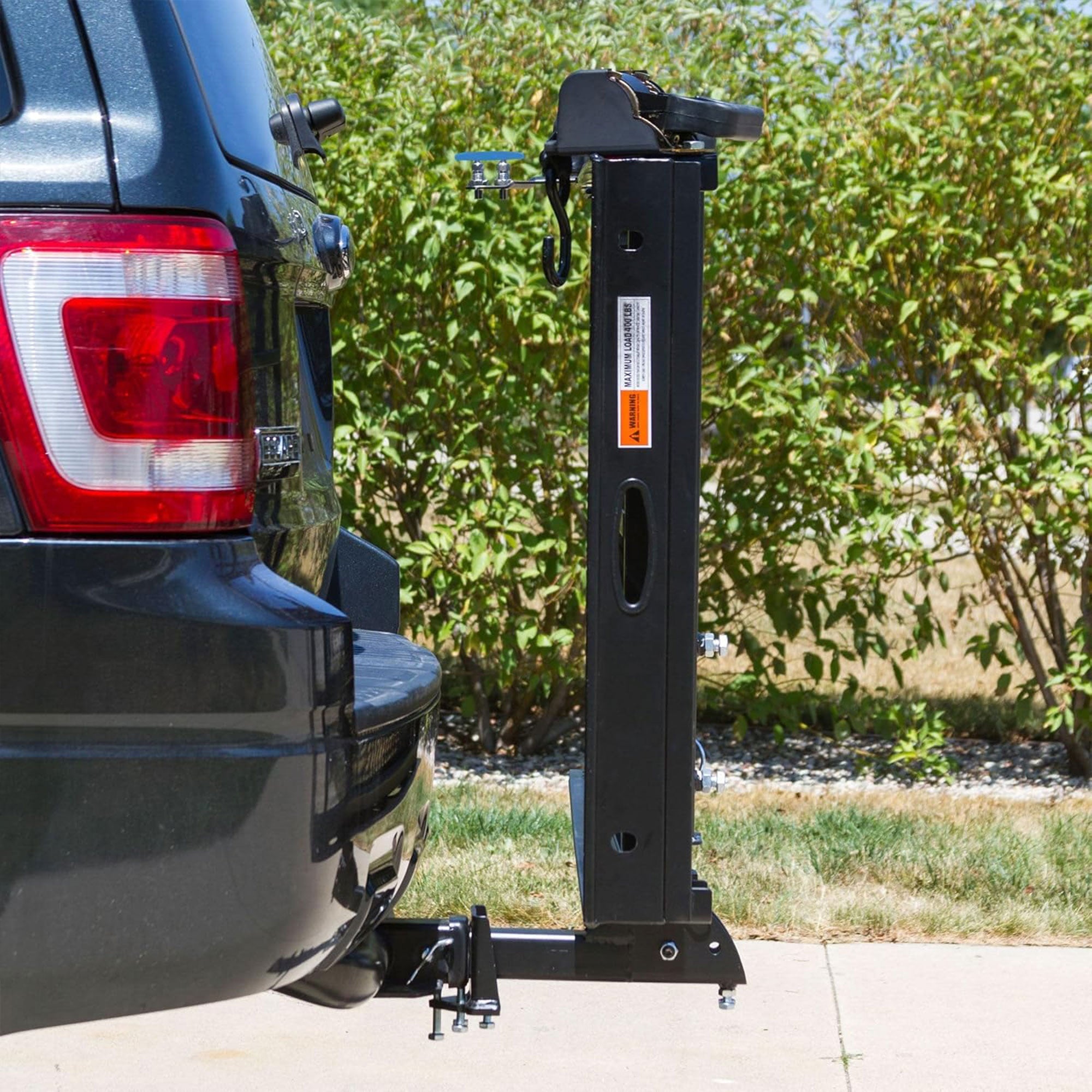 Silver Spring Steel Scooter/Wheelchair Carrier w/ Ramp & Hitch Mount(For Parts)