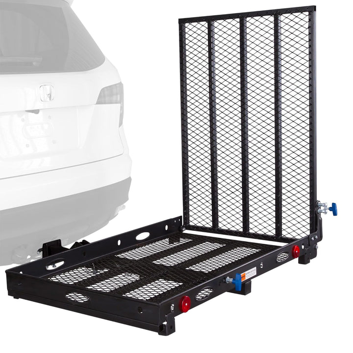 Silver Spring Folding Scooter/Wheelchair Carrier w/Ramp & Hitch Mount (Open Box)