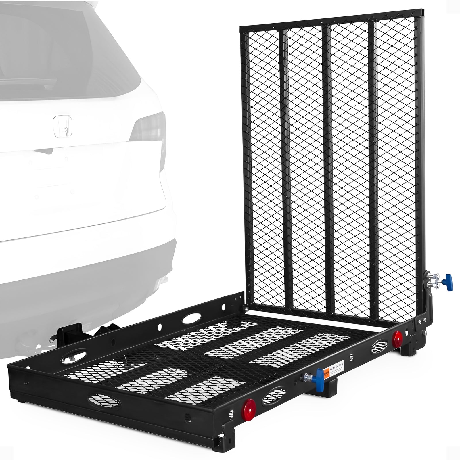Silver Spring Folding Scooter/Wheelchair Carrier w/Ramp & Hitch Mount (Open Box) - VMInnovations