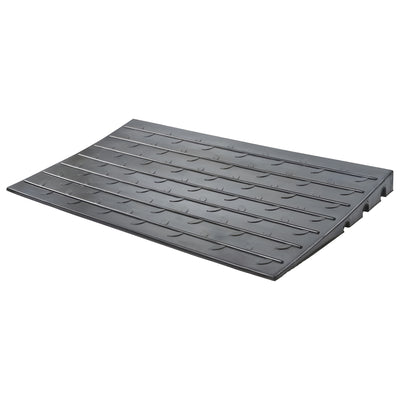 Silver Spring 2.5" Maximum Riser, Solid Rubber 3 Channel Ramp, Black (Open Box)