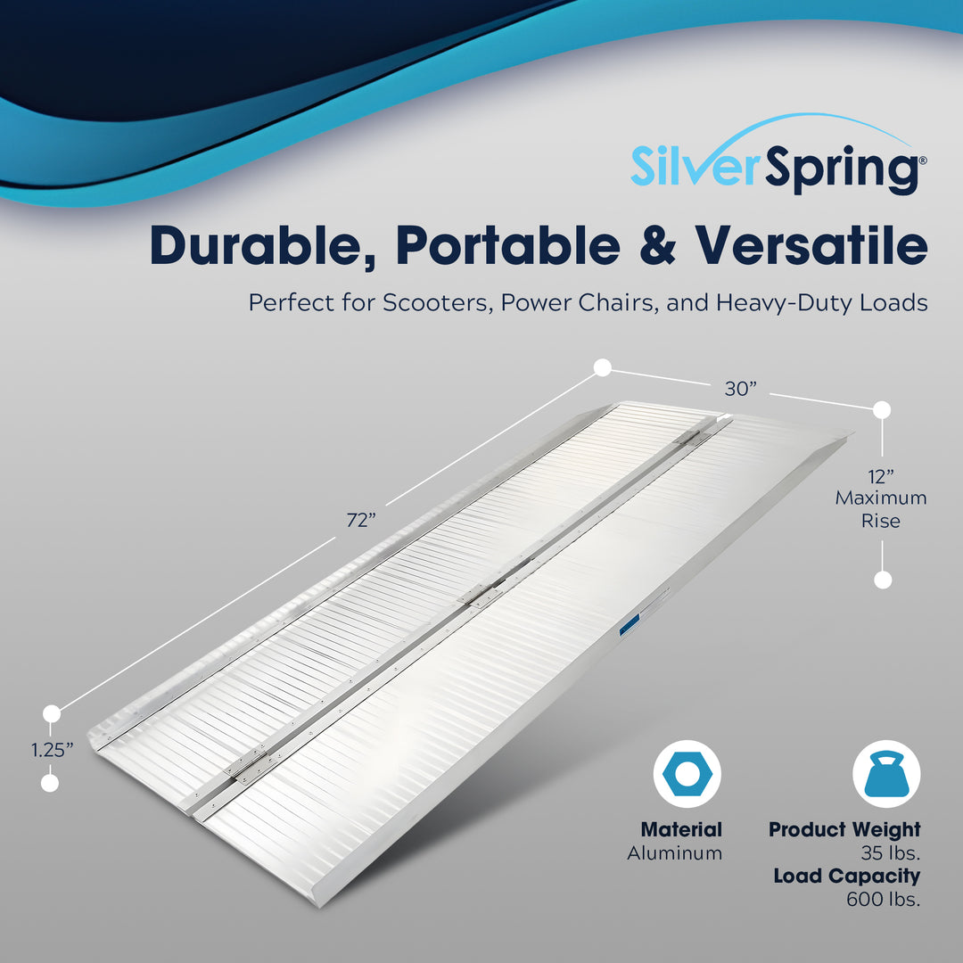 Discount Ramps 6 Foot Folding Mobility and Utility Ramp with 600 lb. Capacity