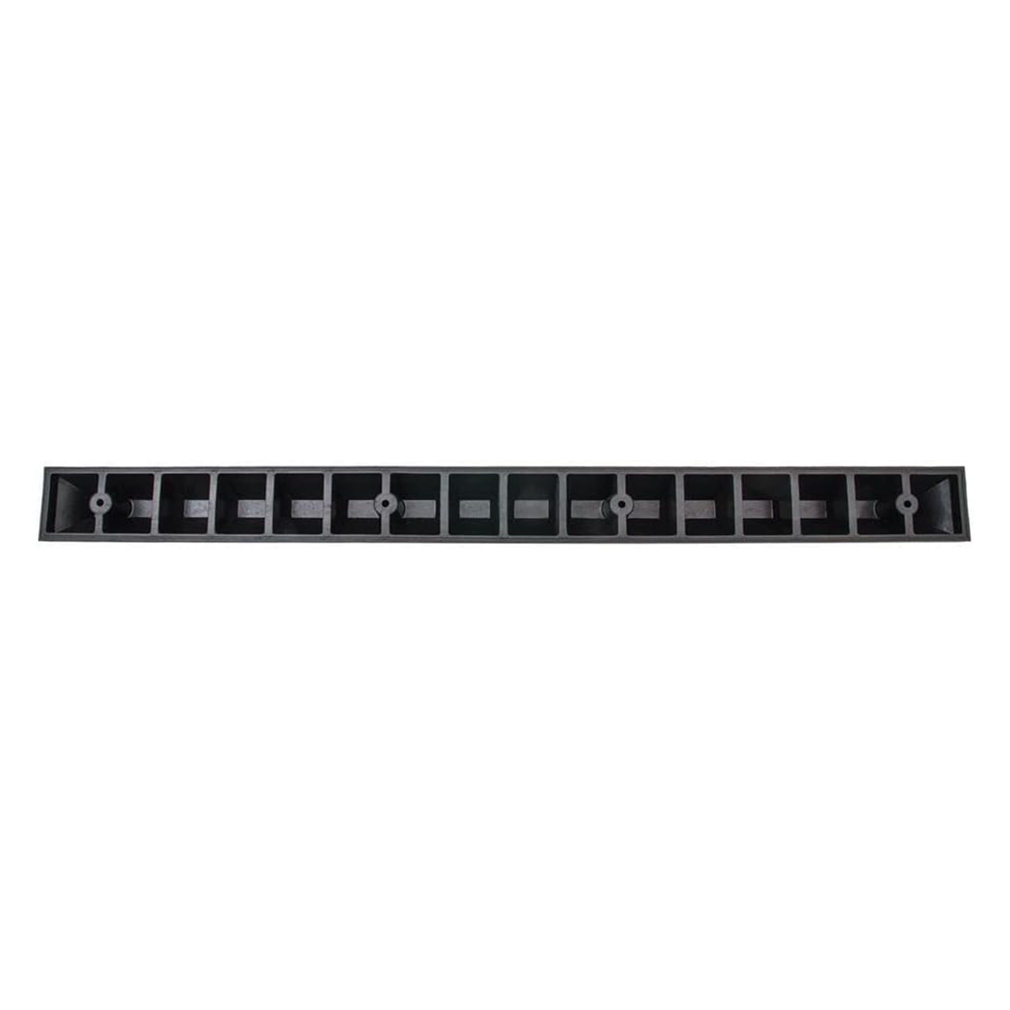 Guardian Parking Stop, 6Ft Rubber Curb with Mounting Holes, Black/Yellow, 2 Pack