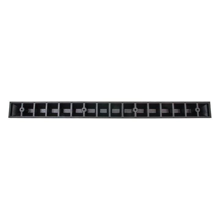 Guardian Parking Stop, 6ft Rubber Curb w/Mounting Holes, Black/Yellow (Open Box)