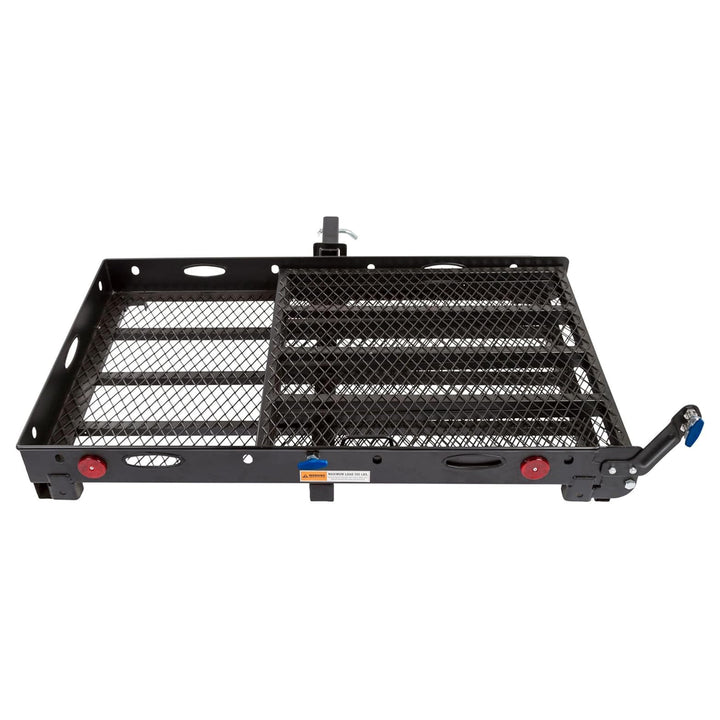 Silver Spring 48"x28" Folding Wheelchair Carrier w/Ramp & Hitch Mount (Open Box) - VMInnovations