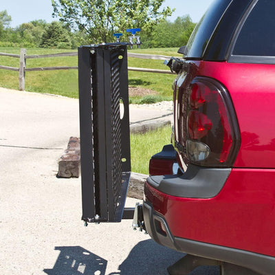 Silver Spring 48"x28" Folding Wheelchair Carrier w/Ramp & Hitch Mount (Open Box) - VMInnovations