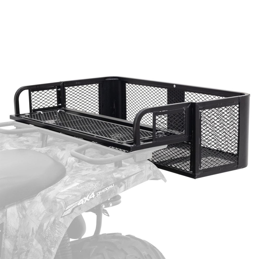 Titan Ramps Universal ATV/UTV Rear Drop Cargo Basket Rack with 150 lb. Capacity