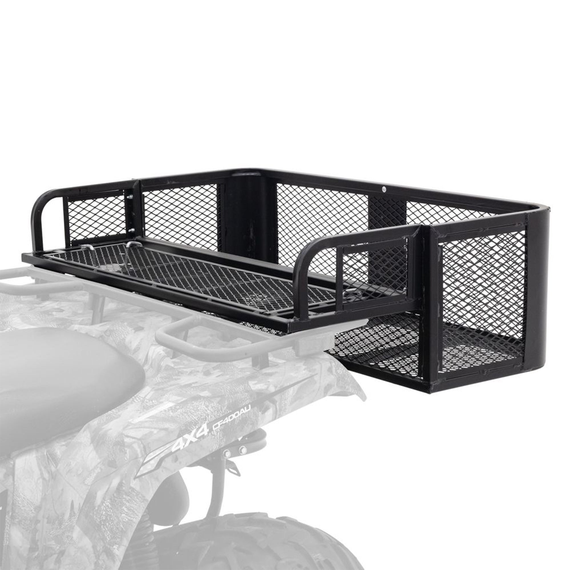 Titan Ramps Universal ATV/UTV Rear Drop Cargo Basket Rack with 150 lb. Capacity - VMInnovations