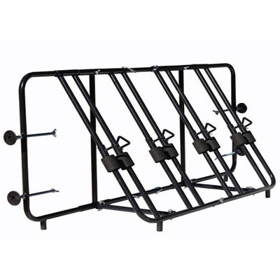 Titan Ramps Truck Bed Bike Rack with Quick Assembly, Accommodates up to 4 Bikes