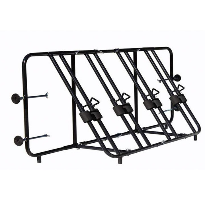 Titan Ramps Truck Bed Bike Rack with Quick Assembly, Accommodates up to 4 Bikes