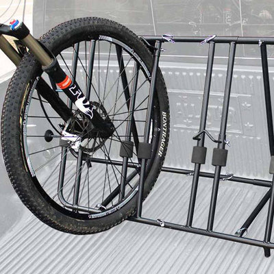 Titan Ramps Truck Bed Bike Rack w/Quick Assembly, up to 4 Bikes (Open Box)