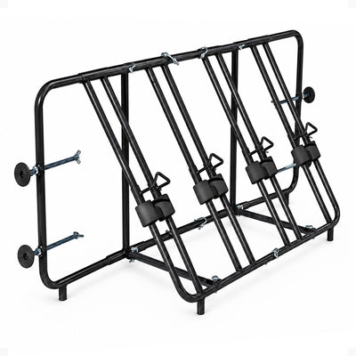 Titan Truck Bed Bike Rack w/Quick Assembly, Accommodates 4 Bikes (For Parts) - VMInnovations