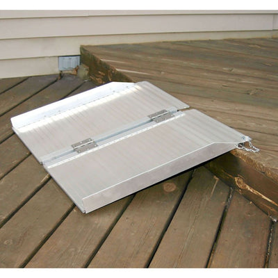 Silver Spring Mobility and Utility Ramp, 2 Foot Single Fold with 600 lb Capacity