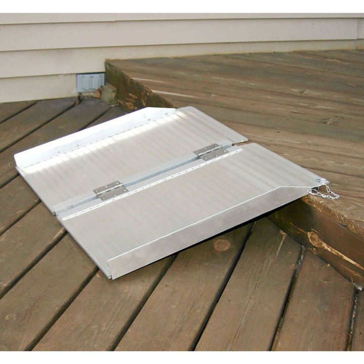 Silver Spring Mobility Ramp, 2 Foot Single Fold with 600 lb Capacity (Open Box)