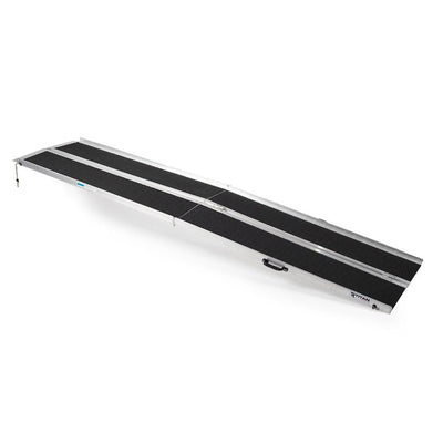 Titan Ramps 10' Multi-Fold Aluminum Wheelchair Ramp, 600lb Capacity (Open Box) - VMInnovations