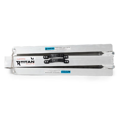 Titan Ramps 10' Multi-Fold Aluminum Wheelchair Ramp, 600lb Capacity (Open Box) - VMInnovations
