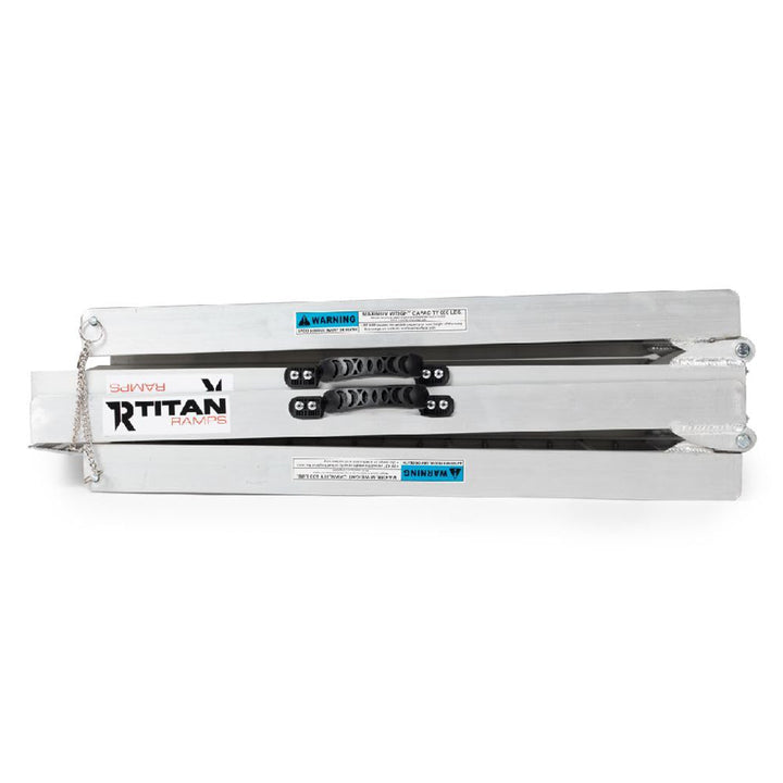 Titan Ramps 10' Multi-Fold Aluminum Wheelchair Ramp, 600lb Capacity (Open Box)