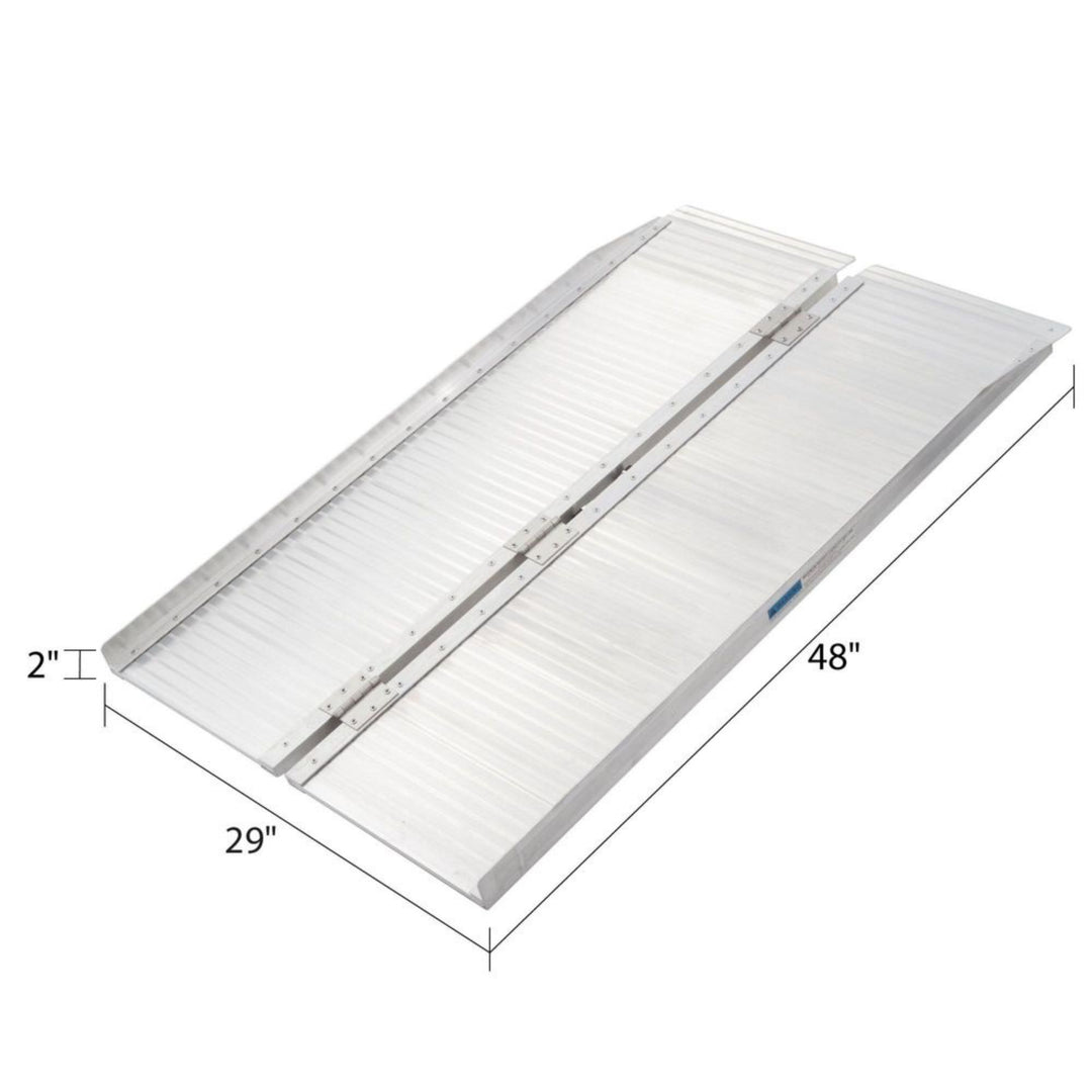 Silver Spring Mobility and Utility Ramp, 4 Foot Single Fold with 600 lb Capacity - VMInnovations