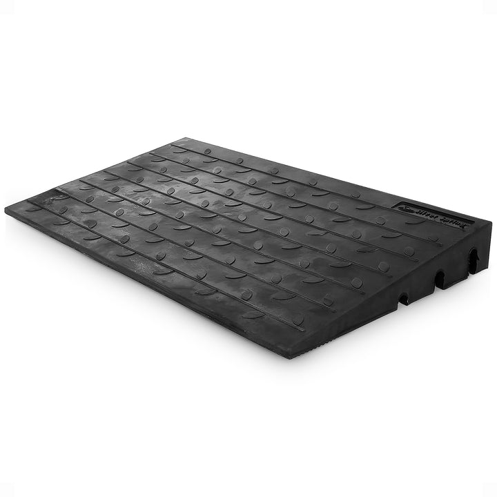 Silver Spring 4" Maximum Riser, Solid Rubber 3 Channel Threshold Ramp (Open Box)
