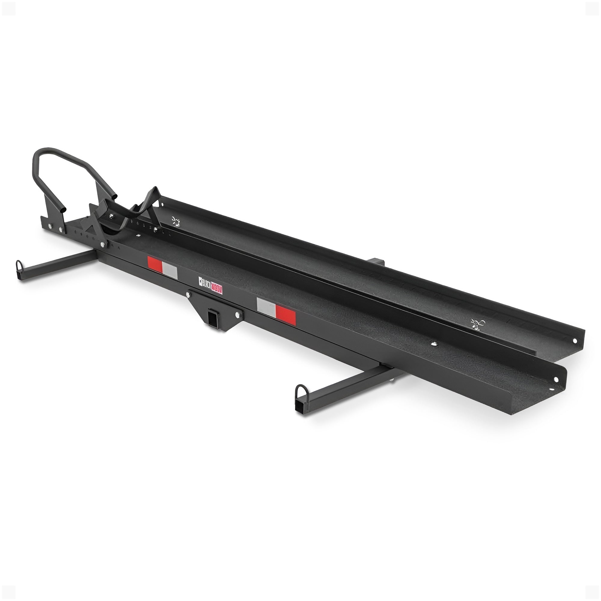 Black Widow Motorcycle Carrier w/Ramp for 2" Hitch, 600lb Capacity (Open Box)