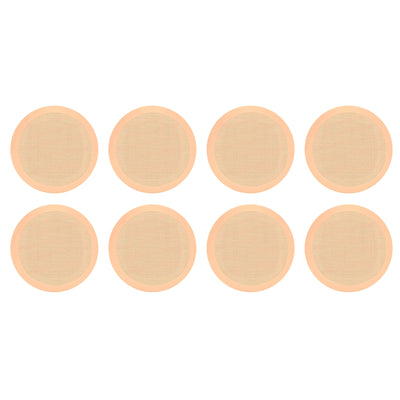 Pyle PDIC Series 150W 5.25" Flush Mount In Wall/In Ceiling Speaker, 4 Pair, Tan