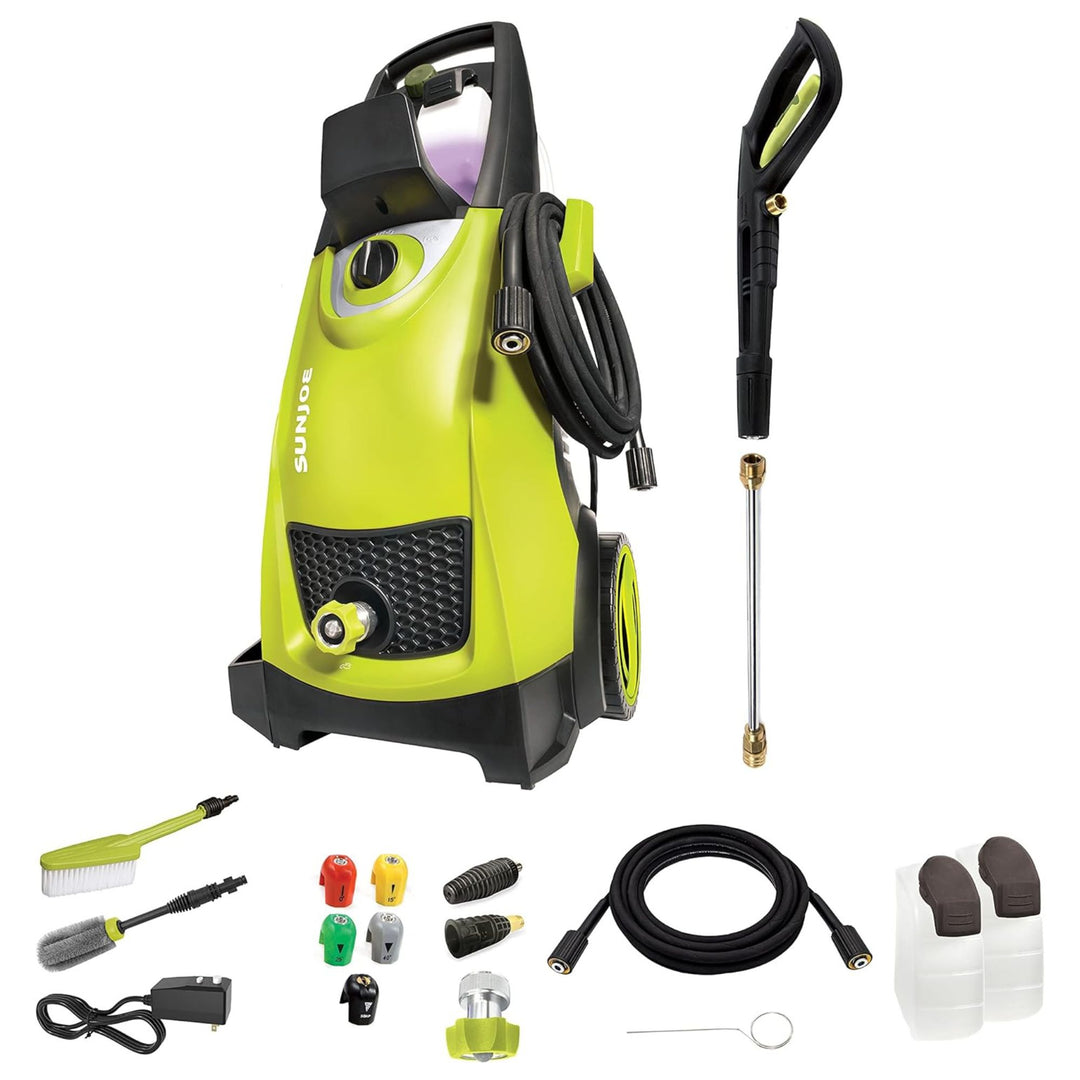 Sun Joe Electric Pressure Washer, Portable Power Washer with Wheels, SPX3000-PK1
