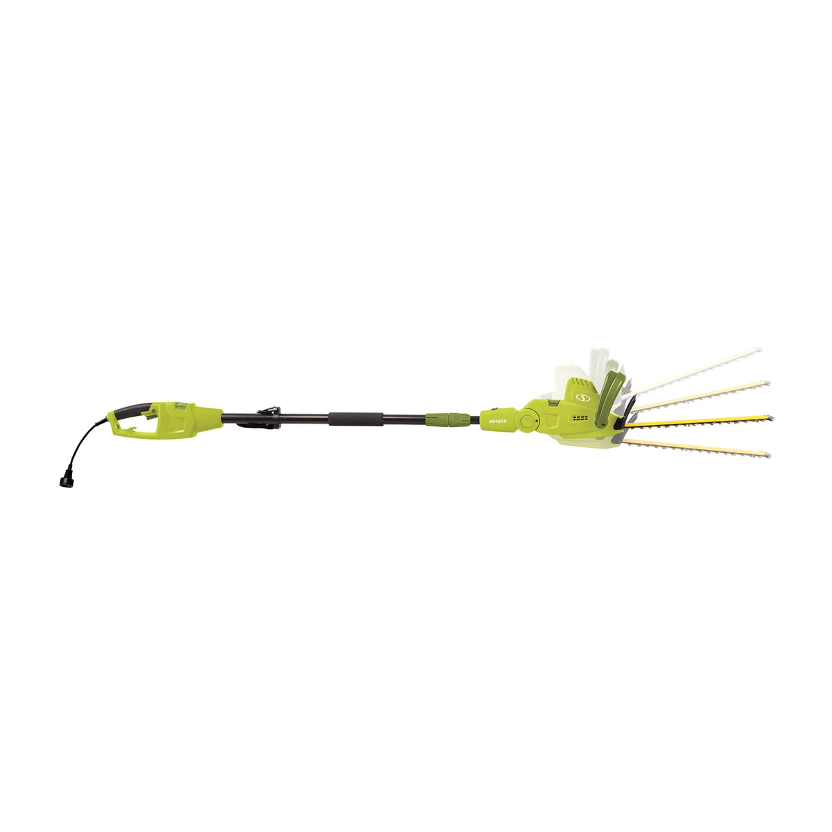 Sun Joe 19” Electric Pole Hedge Trimmer, Portable Dual Blade Tool SJH904E (Used)
