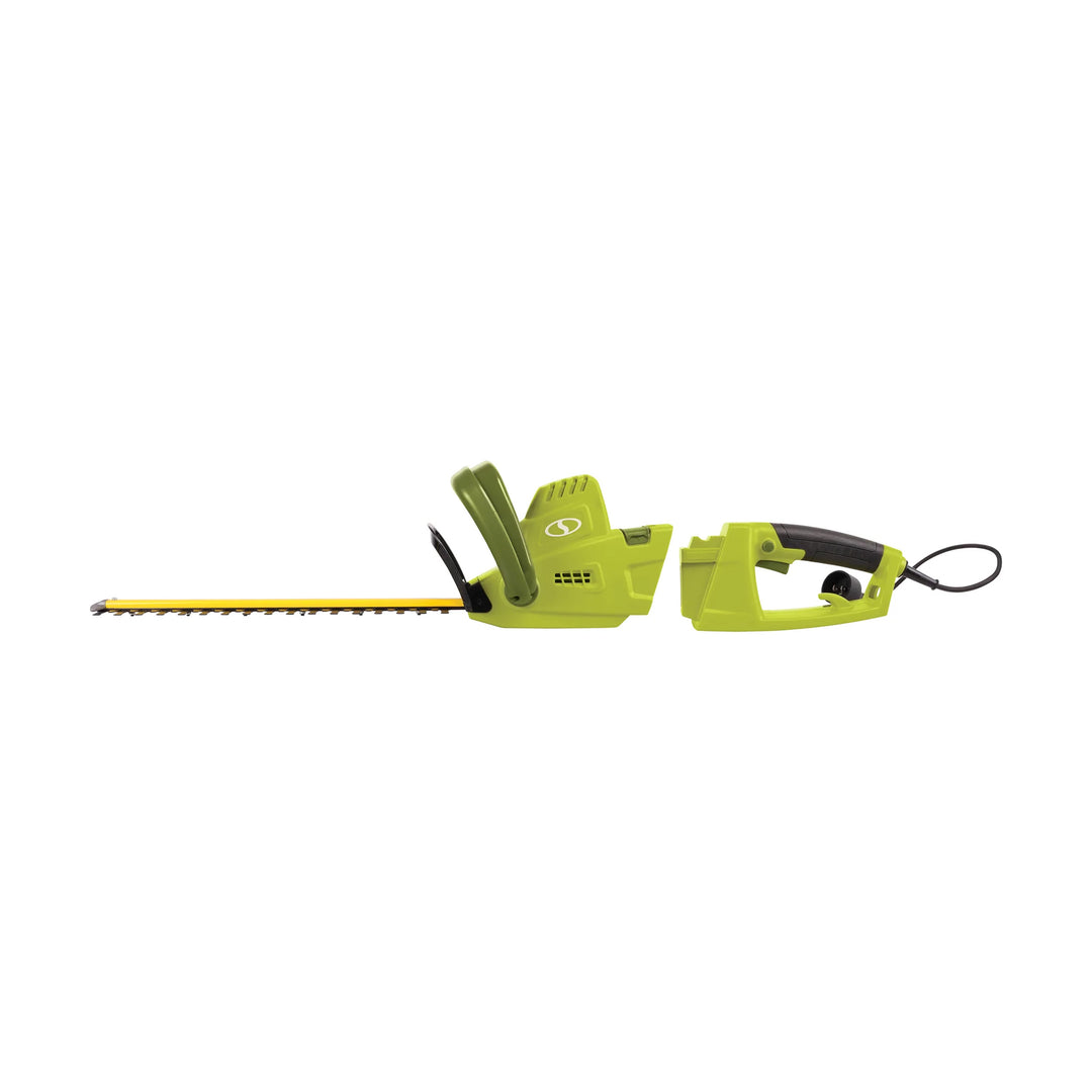 Sun Joe 19” Electric Pole Hedge Trimmer, Portable Dual Blade Tool SJH904E, Green