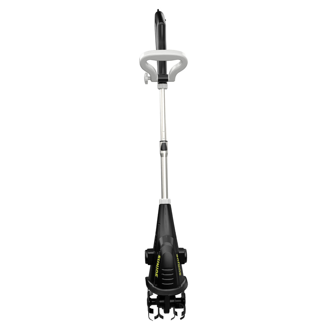 Sun Joe Electric Garden Cultivator with 2.5 Amp Motor and Steel Blades, Green