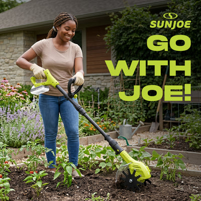 Sun Joe 24 Volt Cordless Telescoping Cultivator/Weeder with 250W Motor, TJW24C - VMInnovations