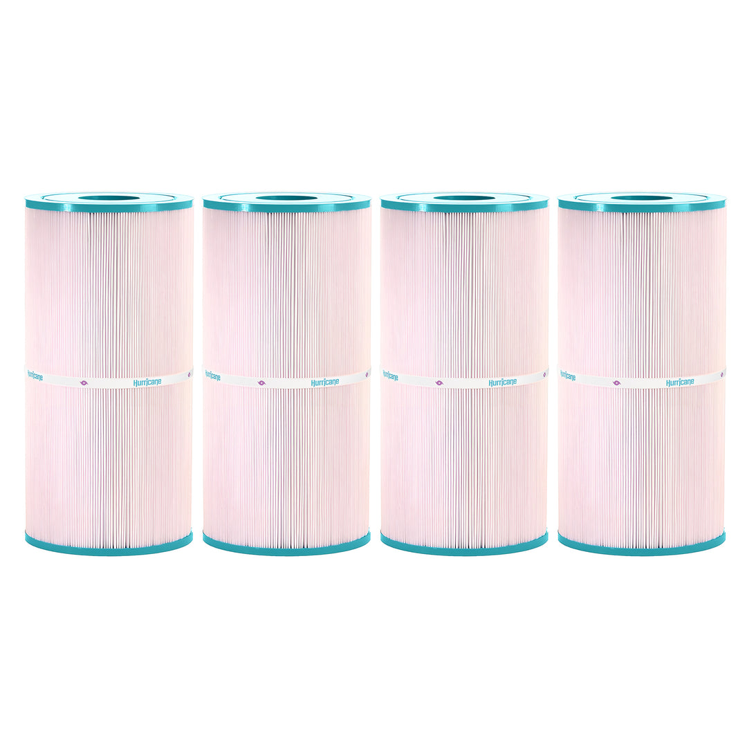 Hurricane Advanced Spa Filter Cartridge for PWWDFX75, C-6375 and FC-1226, 4 Pack - VMInnovations