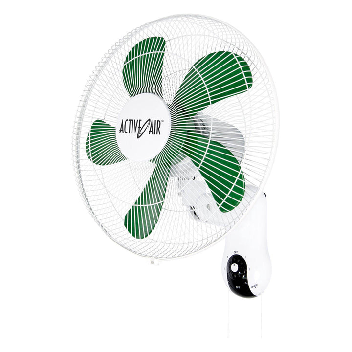 Active Air ACF16 16in 3-Speed Mountable Oscillating Hydroponic Grow Fan (6 Pack) - VMInnovations