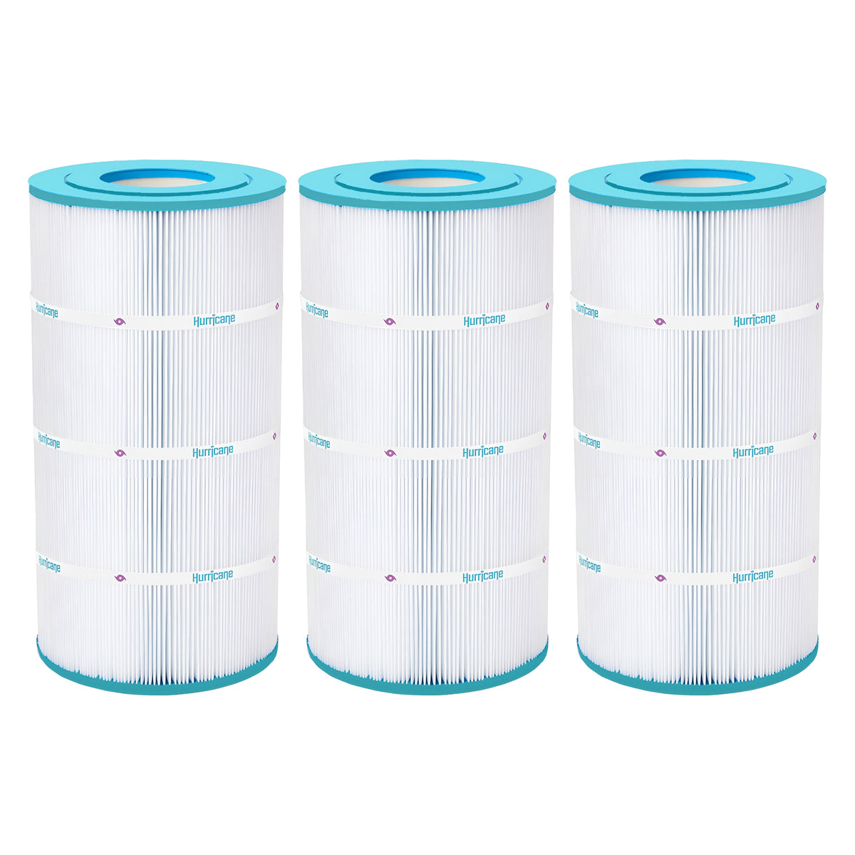 Hurricane Replacement Spa Filter Cartridge for PA90 and Unicel C-8409, 3 Pack