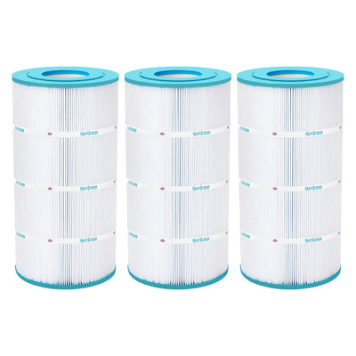 Hurricane Replacement Spa Filter Cartridge for PA90 and Unicel C-8409, 3 Pack