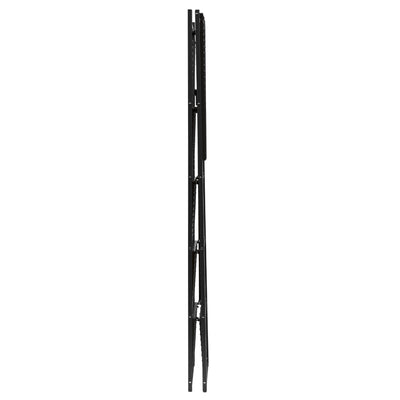 Origami RB Foldable 6 Tier Rack, Wheels, Tall/Slim, Black, Certified Refurbished - VMInnovations