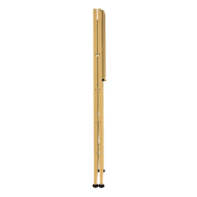 Origami RB Foldable 6 Tier Rack, Wheels, Tall/Slim, Gold, Certified Refurbished - VMInnovations