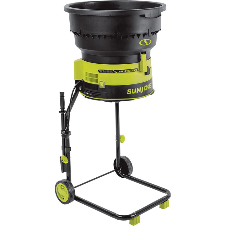 Sun Joe 15-Amp Bladeless 8,000 RPM Electric Leaf Mulcher, Black/Green (Open Box) - VMInnovations